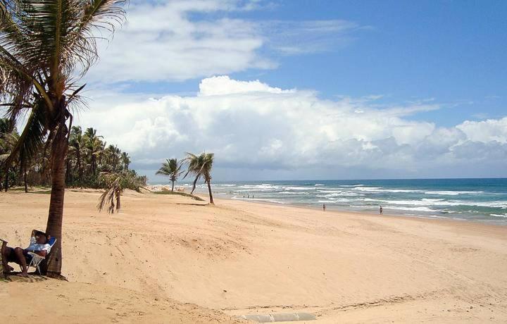 Suspiro Da Bahia Pe Na Areia Villa Salvador Eksteriør bilde